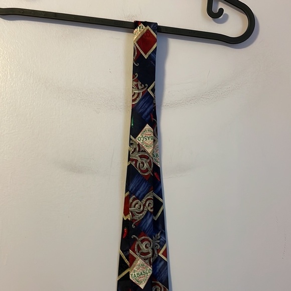 Tabasco Silk Tie Made in USA New With Tags - Picture 10 of 16
